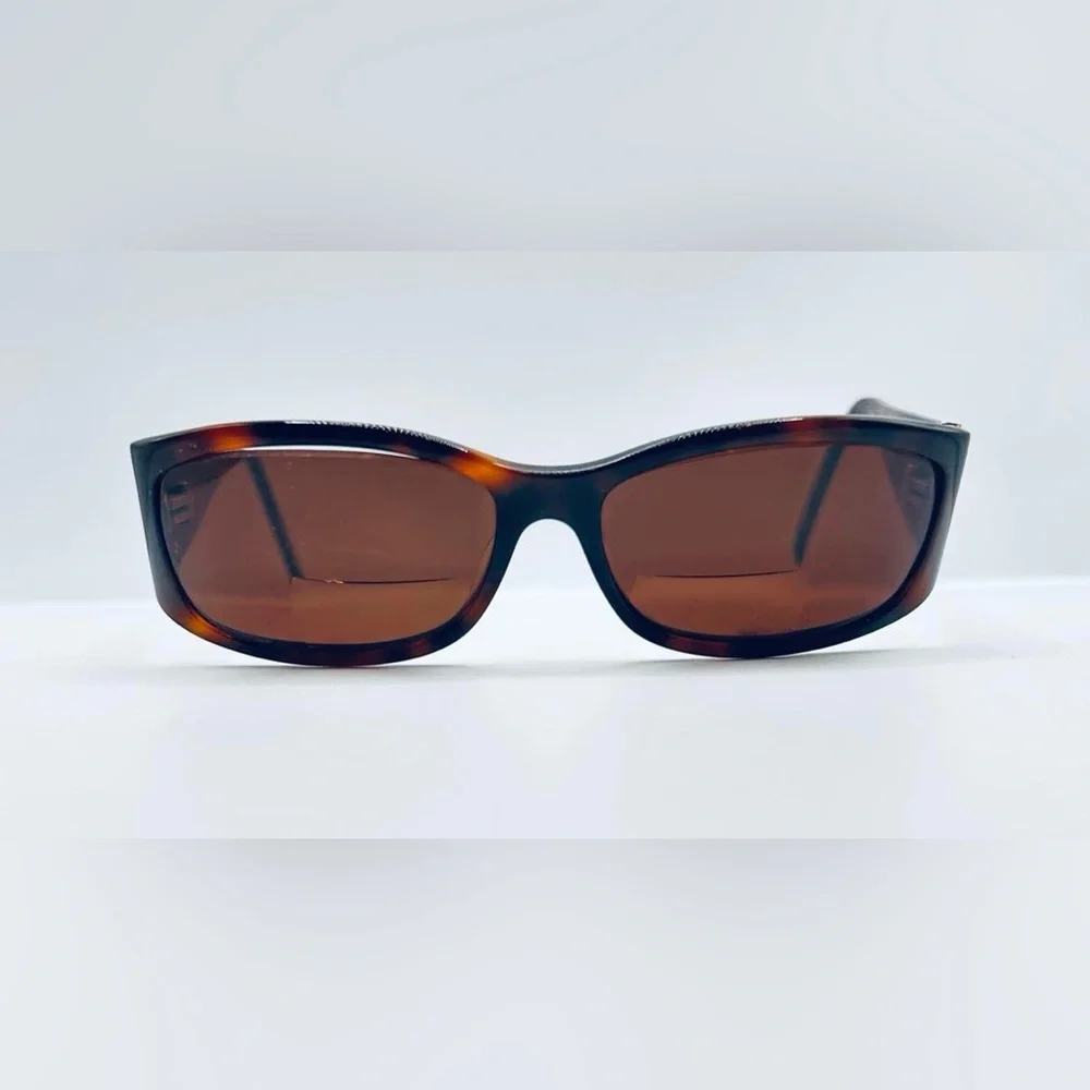 Norma Kamali 7559 Brown Oval Sunglasses Frames Only